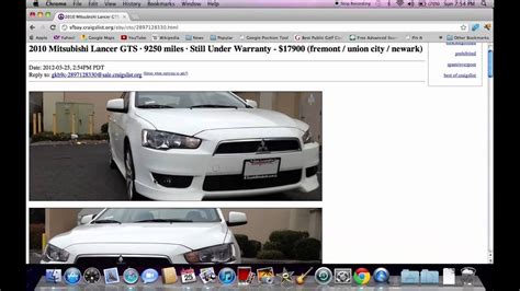 cheap cars craigslist bay area